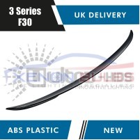 1x REAR TRUNK BOOT SPOILER GLOSS BLACK for BMW 3 SERIES F30 M PERFORMA..